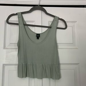 Light green tank top